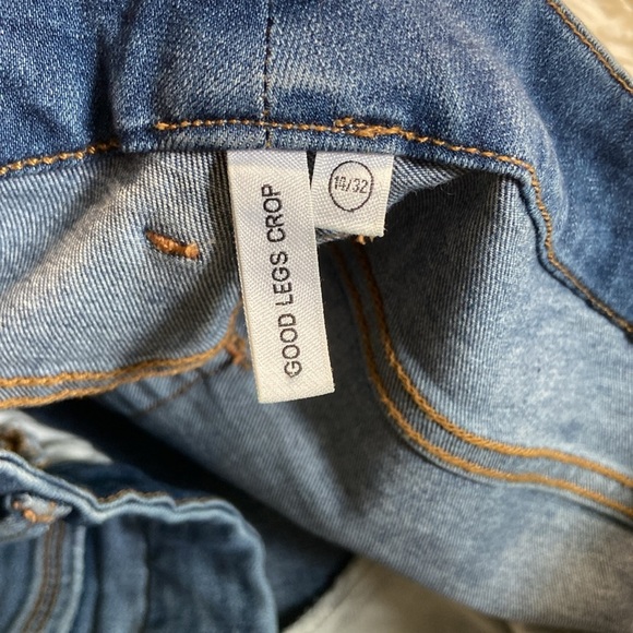 Good American Good Legs Stud Hem Skinny Jeans - Picture 9 of 13